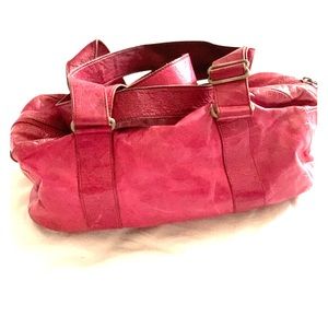M0851 Genuine Leather Purse, Pink